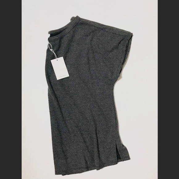 Andree By Unit grey knit top 1X - Picture 5 of 5